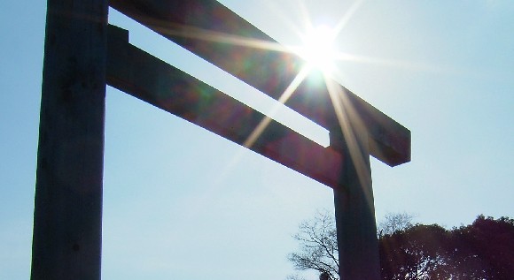 伊勢神宮内宮鳥居